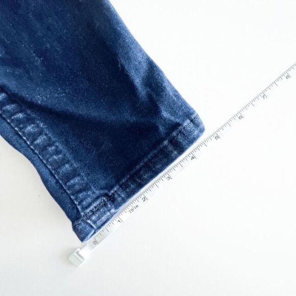 True Religion Womens Denim Jeans Skinny Embroidered Floral Blue Wash Size 26 - Picture 10 of 10